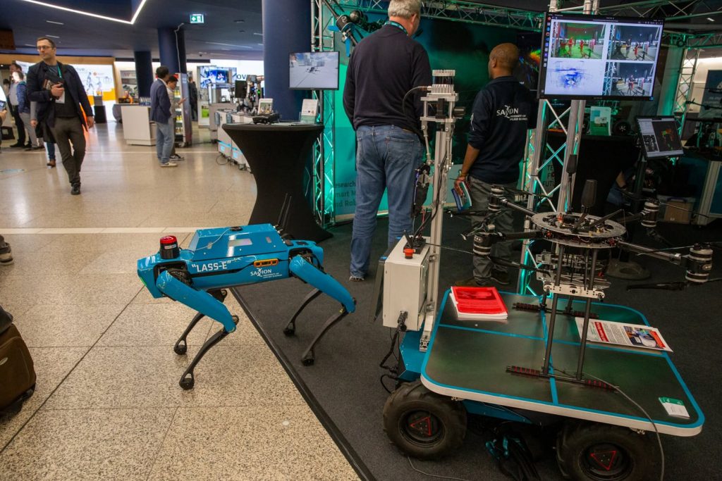 A dog looking robot